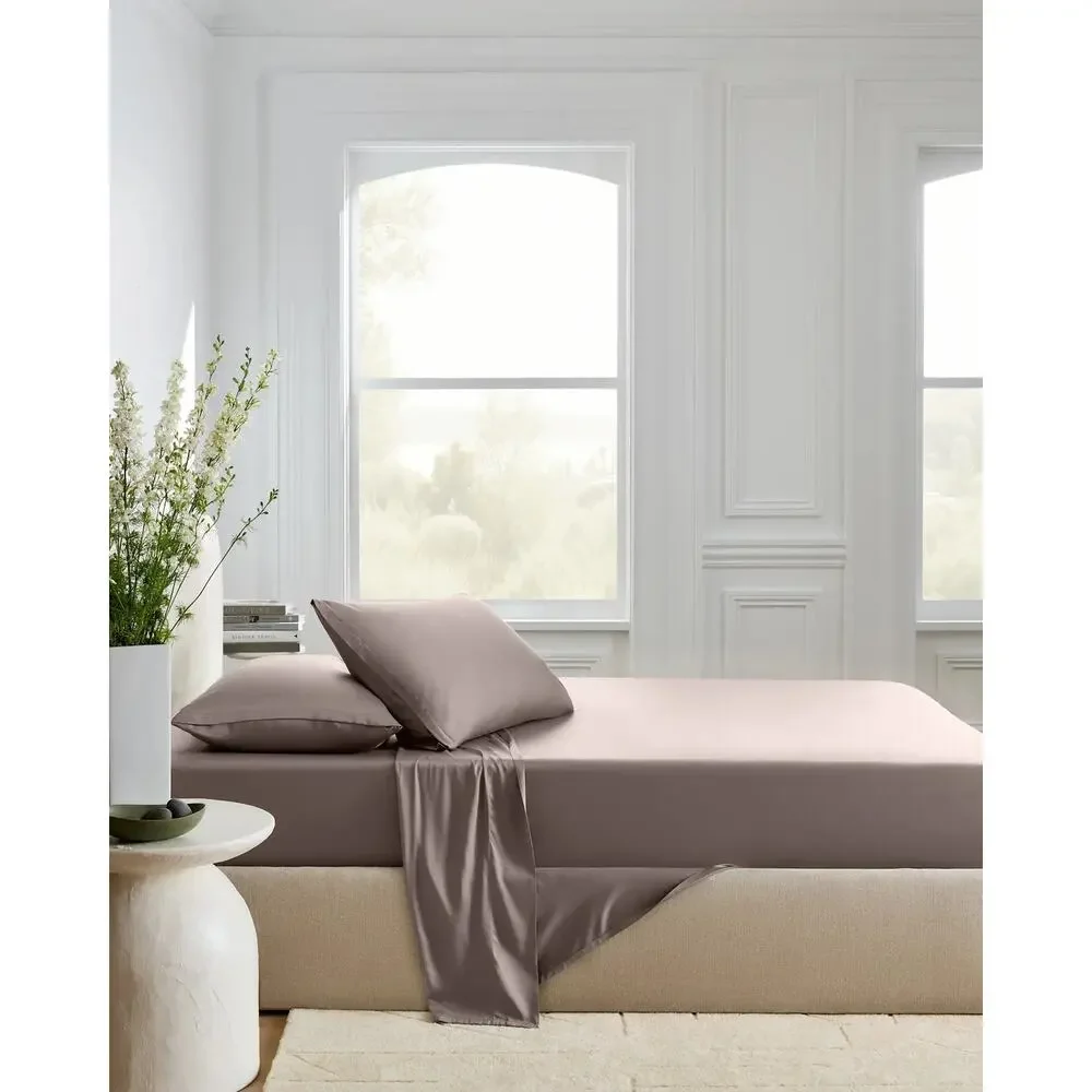 Quince Bamboo Sheet Set King Stone NWOT